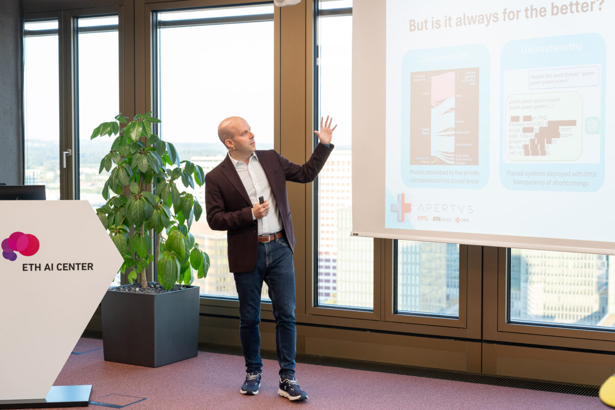 Antoine Bosselut at VC in Town